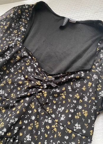 H&M çiçekli elbise - Görsel 3