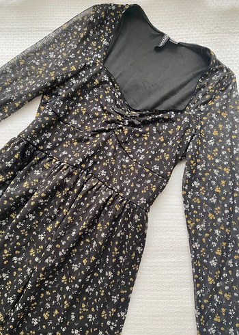 H&M çiçekli elbise - Görsel 2