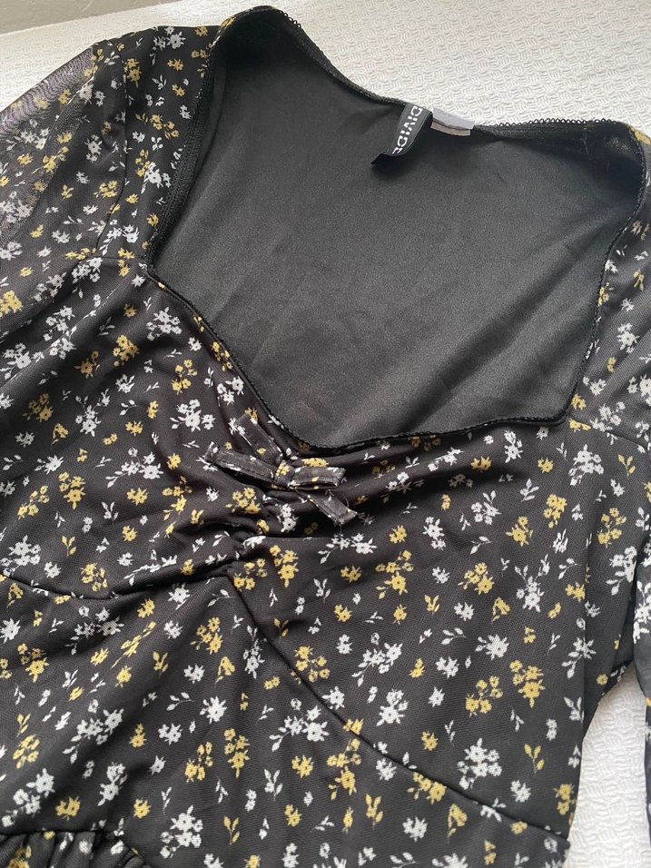 H&M çiçekli elbise - Görsel 3