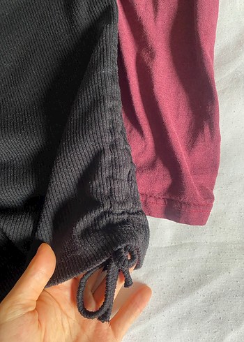 3 adet karışık tişört ve Crop - Görsel 2