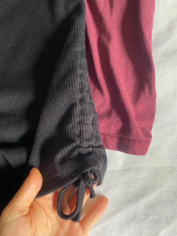 3 adet karışık tişört ve Crop - Görsel 2