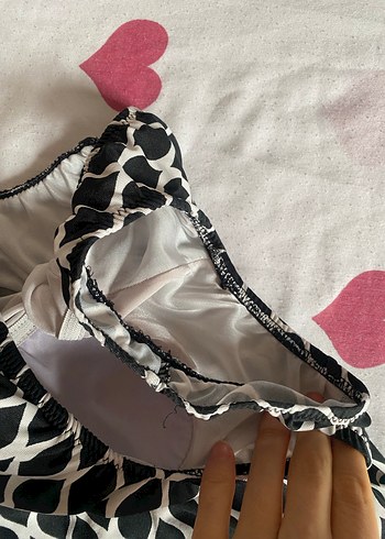 Puantiye Desenli Askılı mayo - Görsel 5