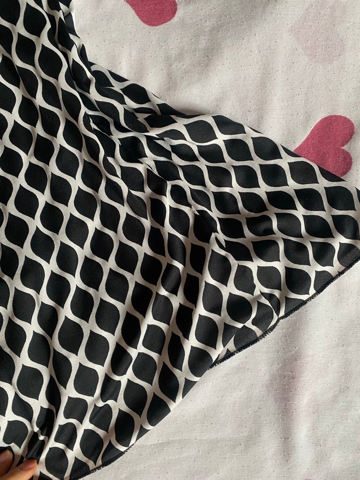 Puantiye Desenli Askılı mayo - Görsel 2