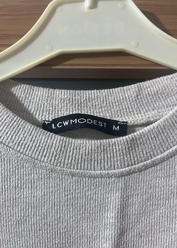 m Beden gri Renk Gri Kadın Uzun Kollu Keten Sweatshirt