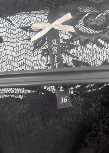 Siyah Dantel Midi Goth Kadın Abiye Elbise - Görsel 2