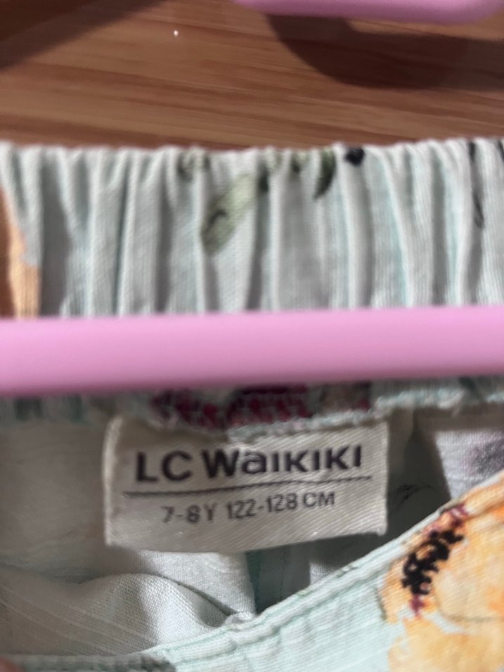 Çiçek Desenli Fırfırlı Bohem Kız Eteği - Görsel 3