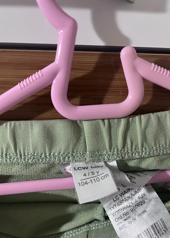 Kız Çocuk Haki Baskılı Tayt 4-5 yaş - Görsel 3