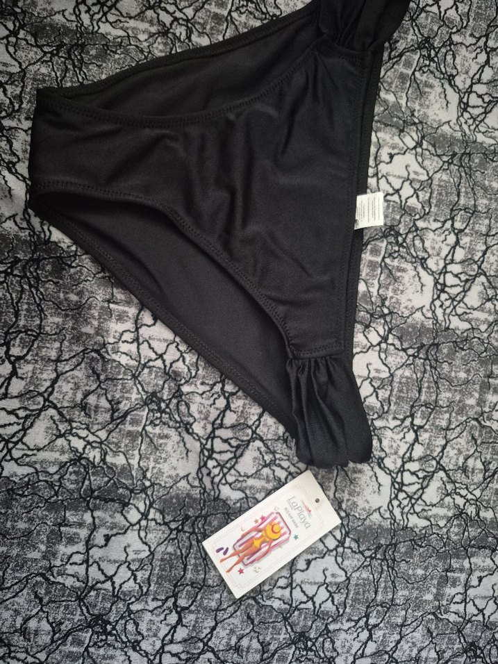 Siyah Straplez Bikini - Görsel 3