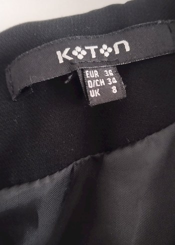 Siyah V Yaka Midi Drapeli Elbise - Görsel 3