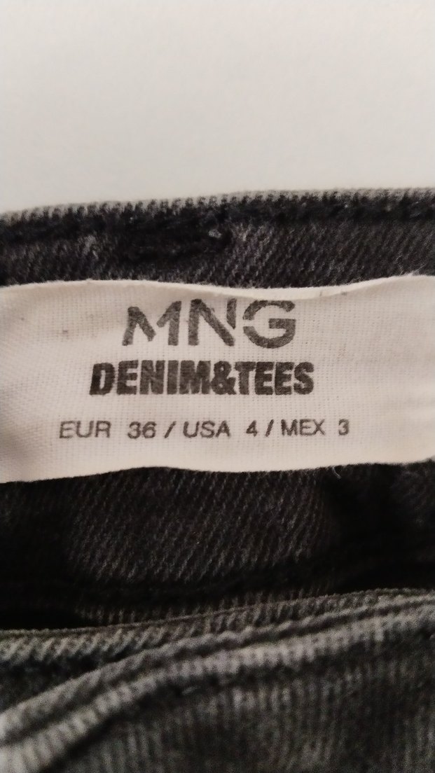 Siyah Yırtık Detaylı Kadın Dar Kesim Kot Pantolon - Görsel 3