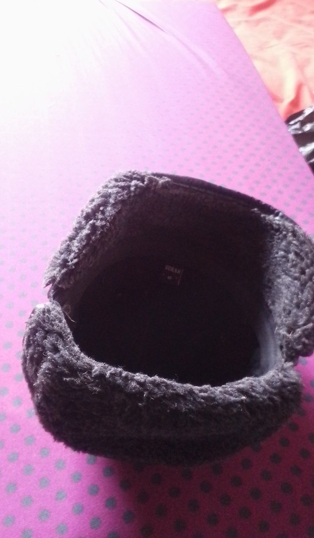 Düğmeli Kahverengi Deri Kadın Şapka - Görsel 2