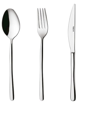 TEC X ÇATAL KAŞIK BIÇAK SETİ - Görsel 3