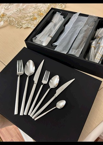 JUMBO 12 KİŞİLİK ÇATAL KAŞIK BIÇAK SETİ - Görsel 3