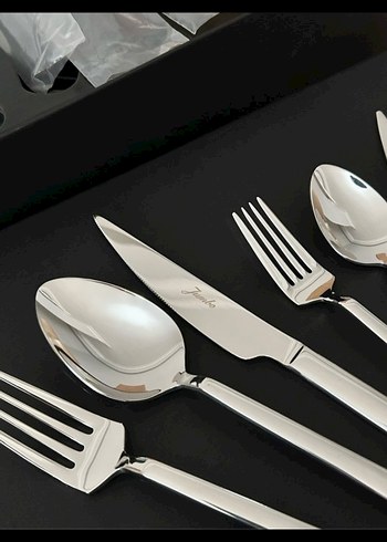 JUMBO 12 KİŞİLİK ÇATAL KAŞIK BIÇAK SETİ - Görsel 2