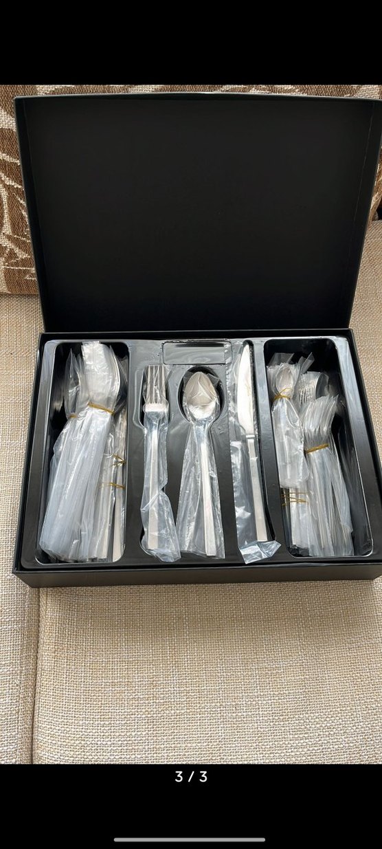 JUMBO 12 KİŞİLİK Çatal Bıçak Kaşık Seti - Görsel 5