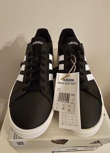 42.5 Beden siyah Renk Orijnal Adidas Grand Court Base 2.0 Siyah Sneaker
