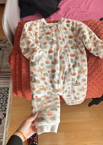 Çiçekli Baskılı Bebek Uyku Tulumu 2.5 tog - Görsel 4