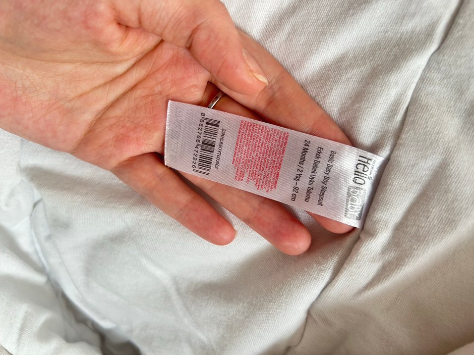 Çiçekli Baskılı Bebek Uyku Tulumu 2.5 tog - Görsel 5