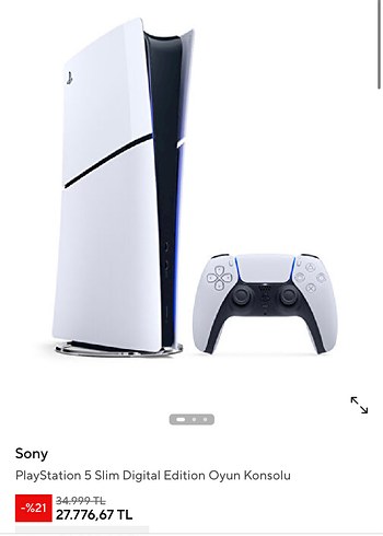 Sony DualSense Pembe Kablosuz PS5 Oyun Kolu - Görsel 2