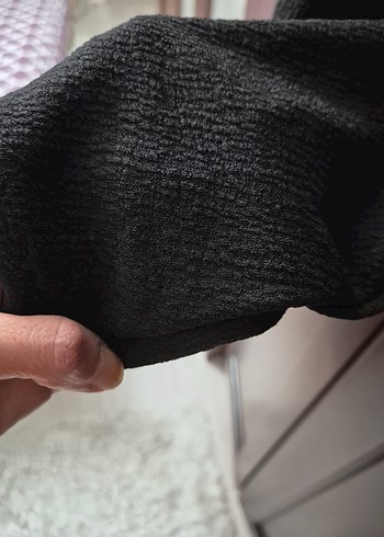 Mango siyah dizalti elbise - Görsel 5