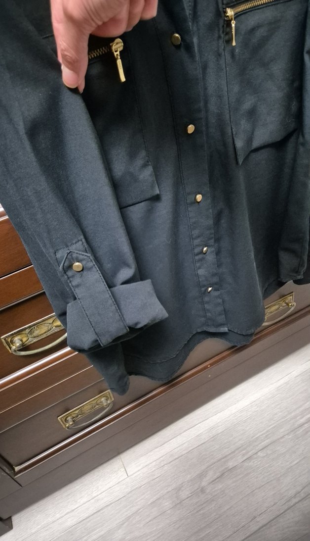 Mango Siyah Kadın Gömlek - Görsel 2