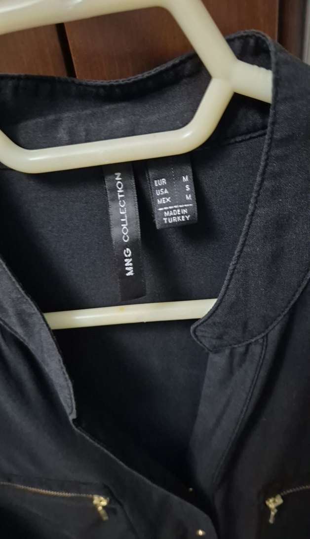 Mango Siyah Kadın Gömlek - Görsel 3