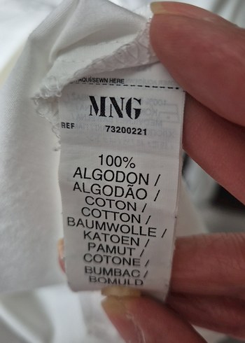 Mango Beyaz Pamuklu Kadın Gömlek - Görsel 4