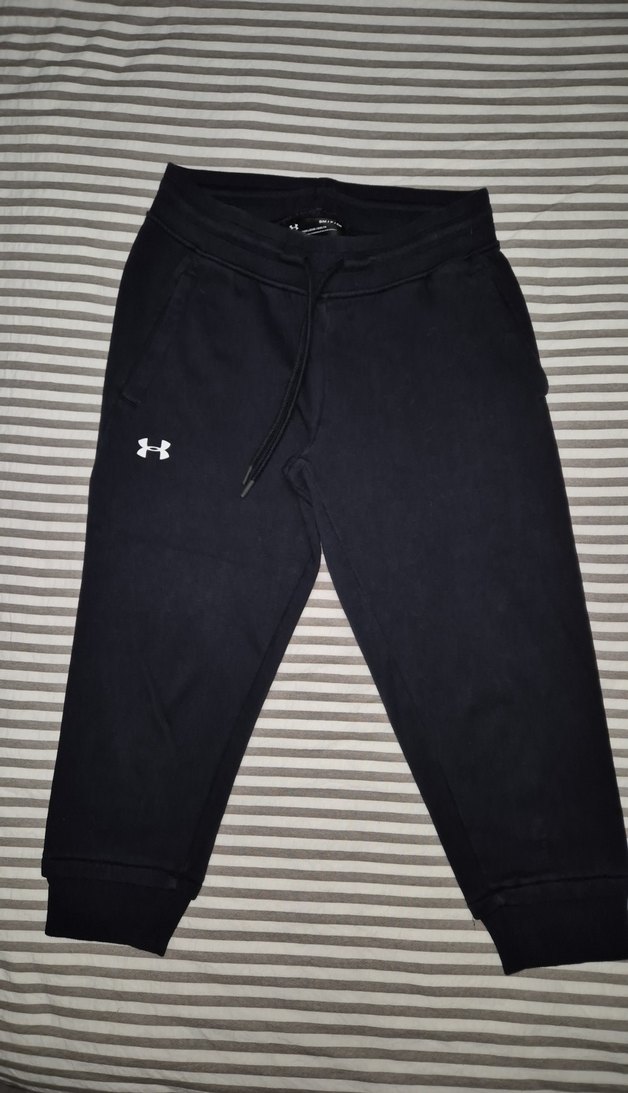 Under Armour 3/4 Boy Siyah Eşofman Altı - Görsel 3