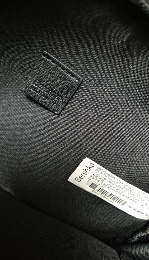 Bershka Siyah Kemerli Kadın Bel Çantası - Görsel 5