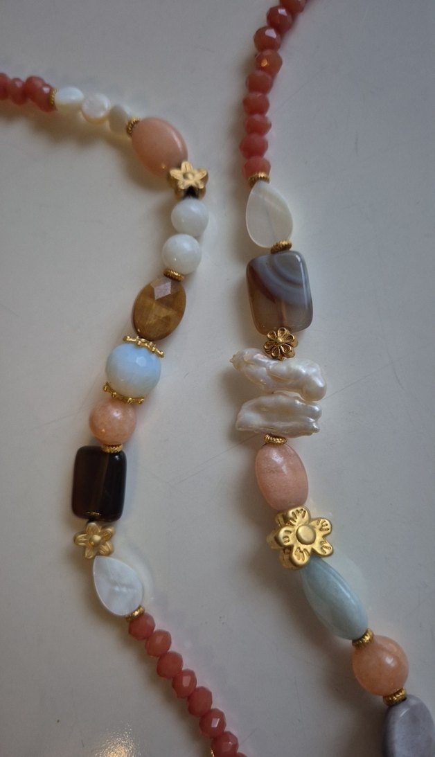 uzun bohem kolye - Görsel 3