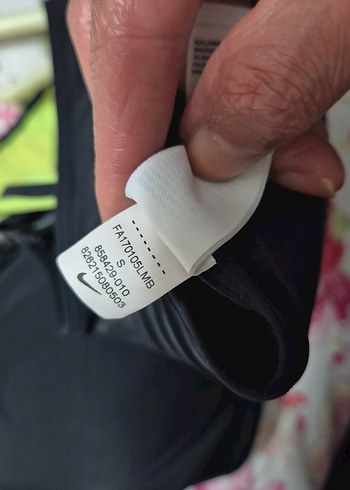 Nike önden Fermuarlı Siyah Spor Sütyeni / bra - Görsel 4