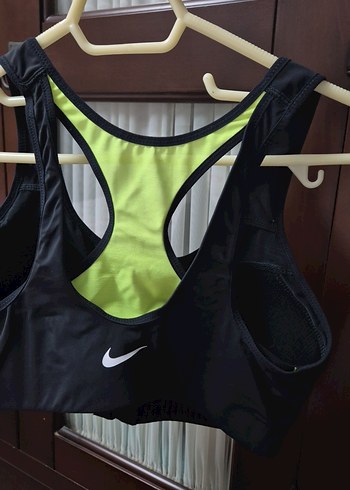 Nike önden Fermuarlı Siyah Spor Sütyeni / bra - Görsel 2