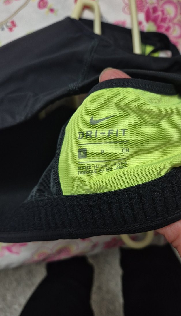 Nike önden Fermuarlı Siyah Spor Sütyeni / bra - Görsel 5