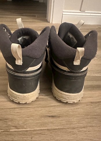 Siyah Erkek Spor Ayakkabı Bağcıkları - Görsel 2