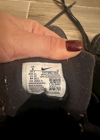 Siyah Erkek Spor Ayakkabı Bağcıkları - Görsel 3