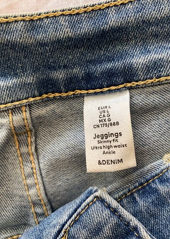 l Beden mavi Renk H&M Skinny pantalon