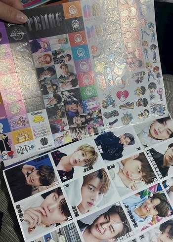 BTS Özel Sayısı - Sticker, Poster ve Foto Kartlar - Görsel 2