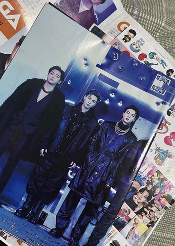 BTS Özel Sayısı - Sticker, Poster ve Foto Kartlar - Görsel 3