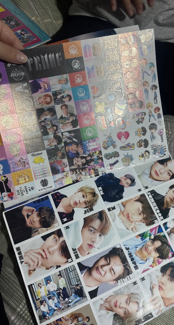 BTS Özel Sayısı - Sticker, Poster ve Foto Kartlar - Görsel 2