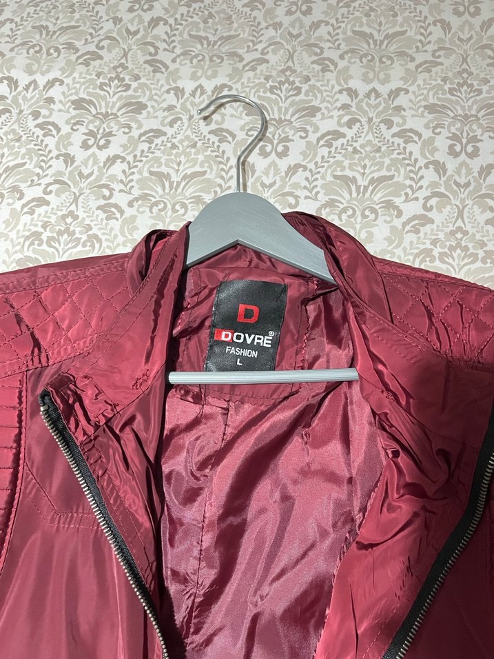 Bordo Fermuarlı erkek - Görsel 2