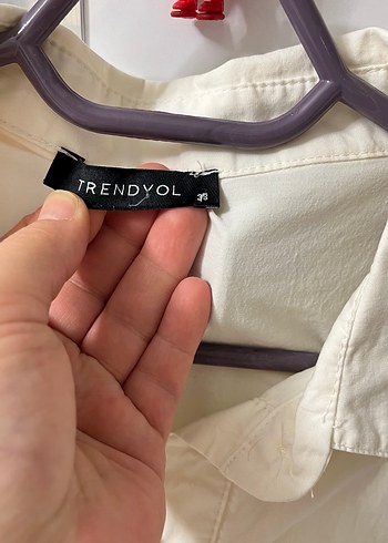 Kadın Beyaz Keten Düğmeli Bohem Gömlek - Görsel 2