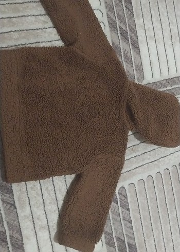 Kapüşonlu Erkek Çocuk Hırka - Görsel 3