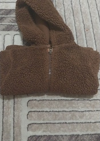 Kapüşonlu Erkek Çocuk Hırka - Görsel 4