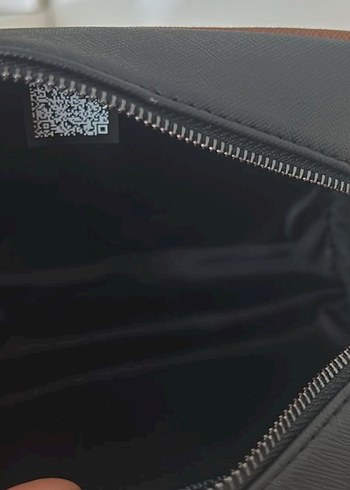 Kahverengi Deri Kadın Makyaj Çantsı lanvin erkek kadın idaal boy - Görsel 5