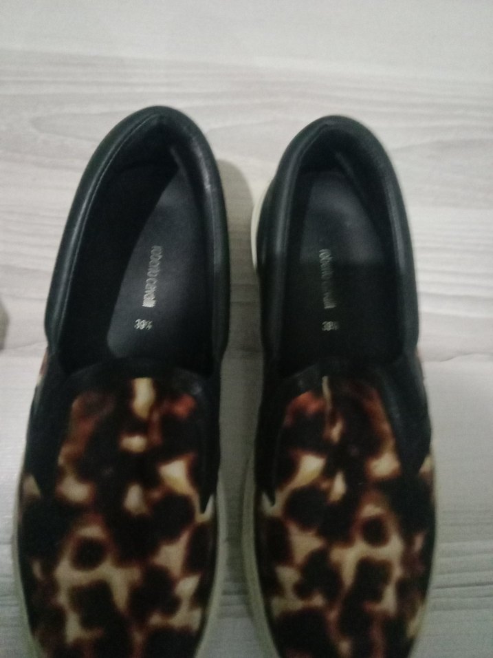 Kahverengi leporli babet Platform Kadın Ayakkabı - Görsel 2