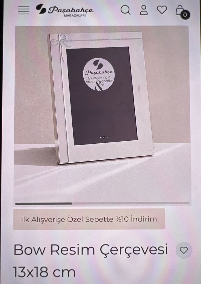 Parlak gümüş Çerçeve - Görsel 4