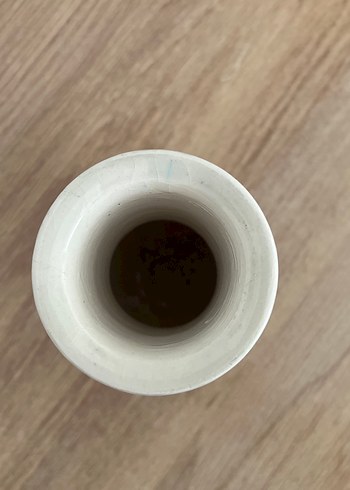 Çiçek Desenli çini el boyaması Vazo - Görsel 2