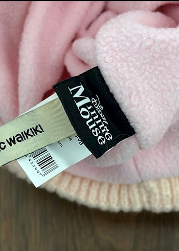 Pembe Minnie Nakışlı Çocuk Bere - Görsel 5