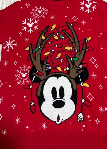 Yılbaşı temalı kadın triko - Görsel 2