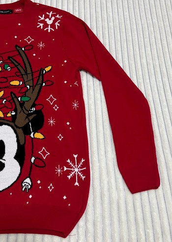 Yılbaşı temalı kadın triko - Görsel 4